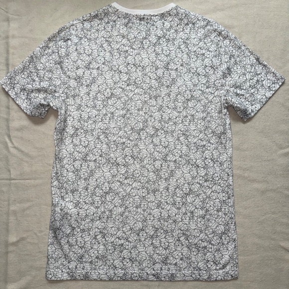 Karl Lagerfeld pristine t-shirt M white with prints - Picture 2 of 3